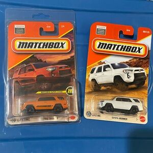 Matchbox Toyota 4Runner Super Chase and Mainline bundle